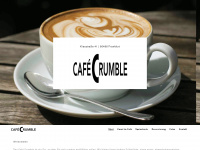 cafecrumble.de Webseite Vorschau