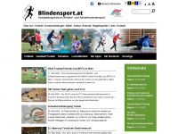 blindensport.at Webseite Vorschau