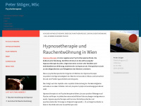 hypnosetherapie.at Webseite Vorschau