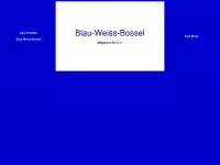 blau-weiss-bossel.de Webseite Vorschau