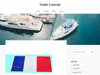 nautic-concept.fr Webseite Vorschau