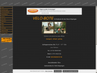 velo-bote.de Webseite Vorschau