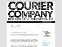 courier-company.de Webseite Vorschau