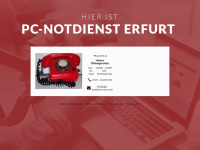 pc-notdienst-erfurt.com Webseite Vorschau