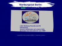 wartburgclubbb-ev.de Webseite Vorschau