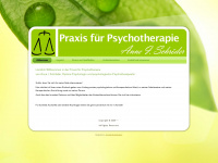 psychotherapie-anne-schroeder.de Webseite Vorschau