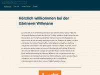 gaertnerei-willmann.de Webseite Vorschau