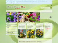qualityflower.de Webseite Vorschau