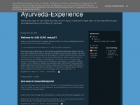 ayurveda-experience.blogspot.com Webseite Vorschau