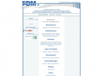 edmpdm.de Webseite Vorschau