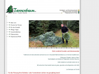 tannenbaum.de Webseite Vorschau