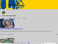 lions-club-hagen-mark.de Webseite Vorschau