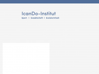 icando-institut.de Webseite Vorschau