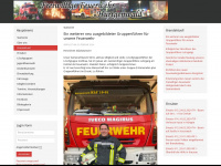 feuerwehr-huertgenwald.de Webseite Vorschau