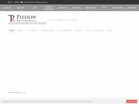 plessow-rechtsanwaelte.de Webseite Vorschau