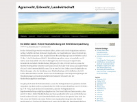 agrarrecht.wordpress.com Webseite Vorschau