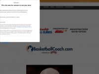 basketballcoach.com Webseite Vorschau