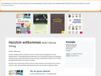 versus.ch Webseite Vorschau