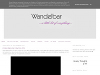 wandelbar.blogspot.com Webseite Vorschau