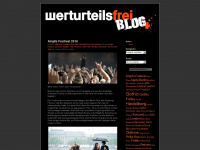 werturteilsfrei.wordpress.com Webseite Vorschau