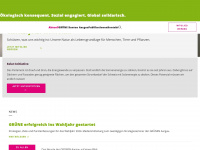 grueneaargau.ch Webseite Vorschau