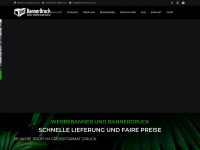 bannerdruck.net Webseite Vorschau
