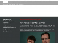 hausarztpraxis-sbp.de Webseite Vorschau