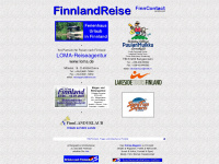 finnlandreise.de Webseite Vorschau