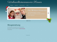 weihnachtsmannservice-hessen.de Webseite Vorschau