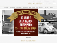 glenfahrn.com Webseite Vorschau