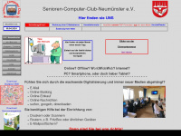 scc-neumuenster.de Webseite Vorschau
