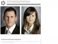 professionelle-bewerbungsfotos.de Webseite Vorschau