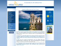 krim-tours.com Webseite Vorschau