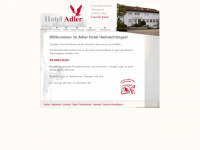 hotel-adler-herbrechtingen.de Webseite Vorschau
