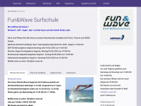 fun-wave-steinhude.de Webseite Vorschau