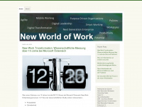newworldofwork.wordpress.com Webseite Vorschau