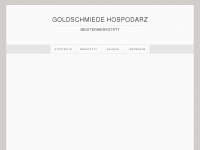 goldschmiede-hospodarz.de Webseite Vorschau