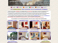 roxana-apartments.com Webseite Vorschau