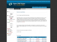 openphpnuke.com Webseite Vorschau
