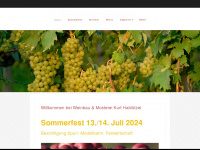 weinbau-mosterei.ch Webseite Vorschau