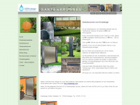 keradesign-gartenbrunnen.de Webseite Vorschau