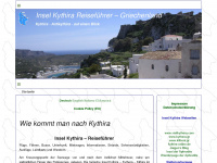 kythira.info Webseite Vorschau