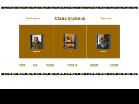 claus-stahnke.de Webseite Vorschau