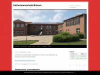 katharinenschule-bakum.de Webseite Vorschau