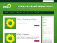 gruene-bruessel.eu Webseite Vorschau