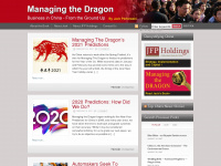 managingthedragon.com Webseite Vorschau