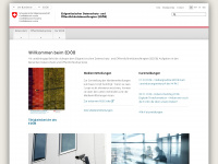 edoeb.admin.ch Webseite Vorschau