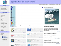 openseamap.org Webseite Vorschau