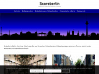 scoreberlin.de Webseite Vorschau