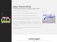 jaqui-automobile.de Webseite Vorschau